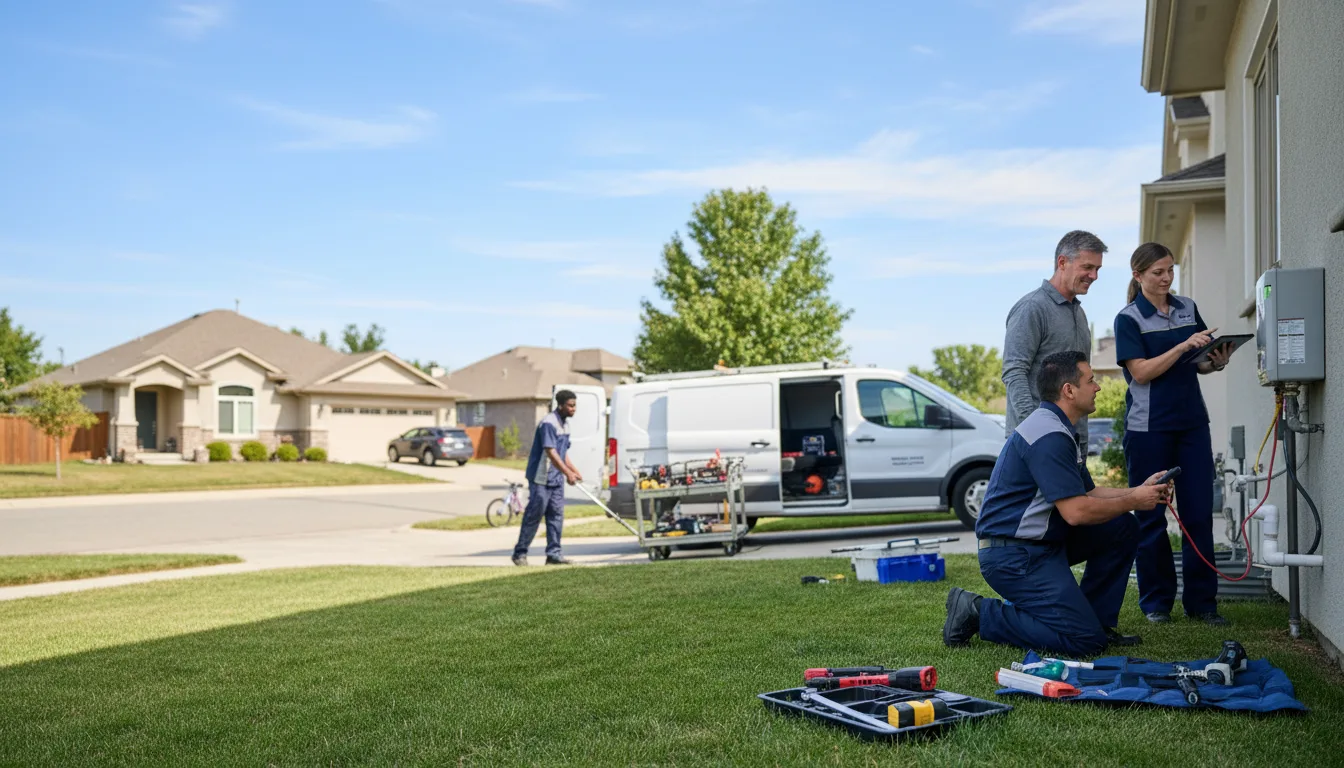 Tankless water heater service in Walkerville, MI
